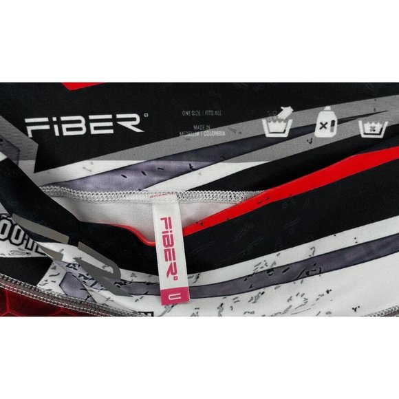 NWT Atlanta Falcons Fiber FBR Football Edition NFL Crop Leggings OS Fits Most - Picture 4 of 5